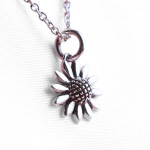 Sun Flora - Sun Flower Pendant with Chain
